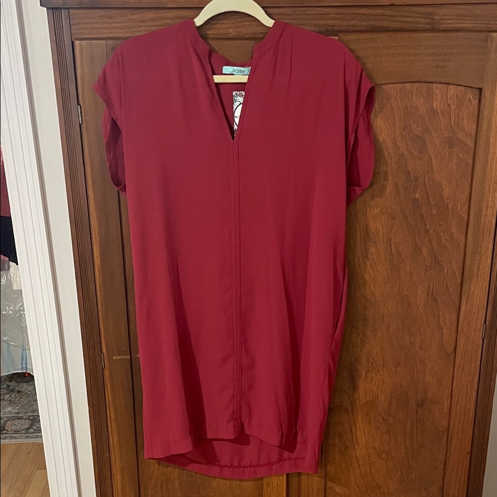 Karlie Deep Red Dress
